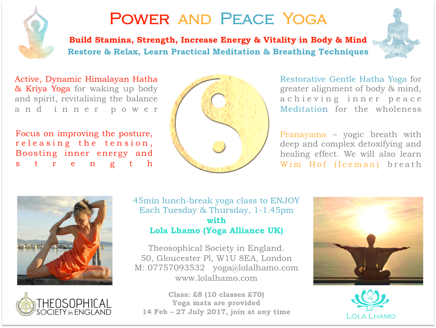 Lola Lhamo Power and Peace Yoga 1.0